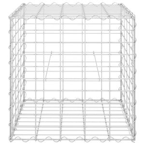 vidaXL Cube Gabion Raised Bed Steel Wire Basket Pot Garden Planter Multi Sizes-2