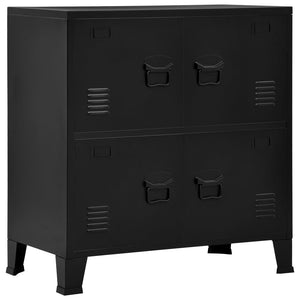 vidaXL Industrial Storage Chest Anthracite 29.5"x15.7"x31.5" Steel-15