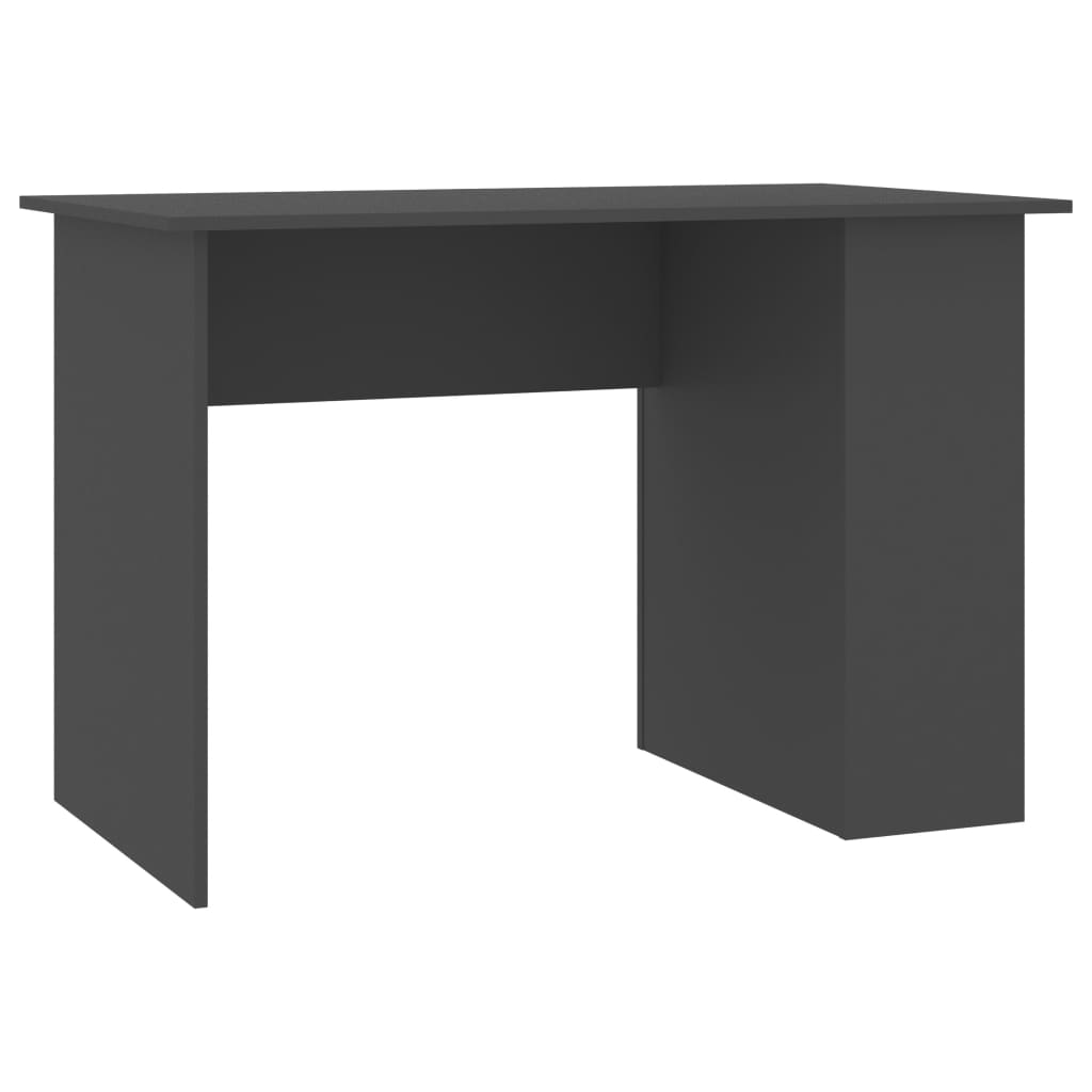 vidaXL Desk Computer Desk Home Office Desk Workstation Table Engineered Wood-12