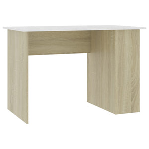 vidaXL Desk Computer Desk Home Office Desk Workstation Table Engineered Wood-8