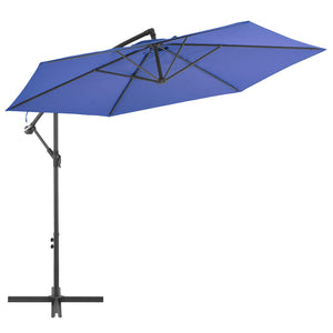 vidaXL Cantilever Umbrella Tilting Parasol Outdoor Umbrella Patio Sunshade-8