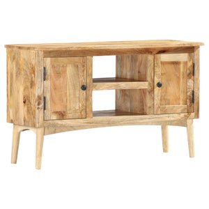 vidaXL Sideboard 39.4"x13.8"x23.6" Solid Mango Wood-0