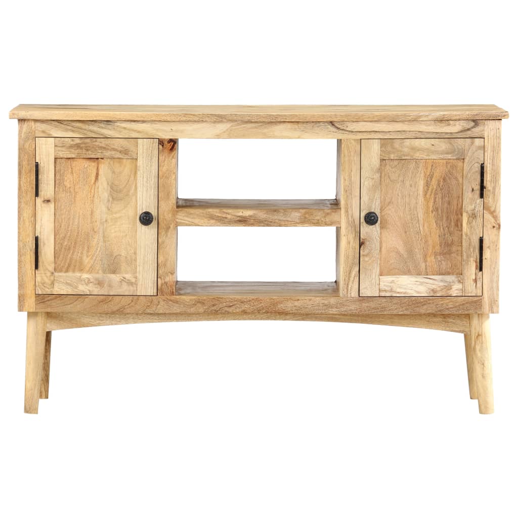 vidaXL Sideboard 39.4"x13.8"x23.6" Solid Mango Wood-2