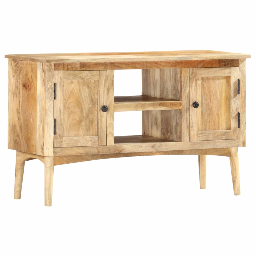 vidaXL Sideboard 39.4"x13.8"x23.6" Solid Mango Wood-7