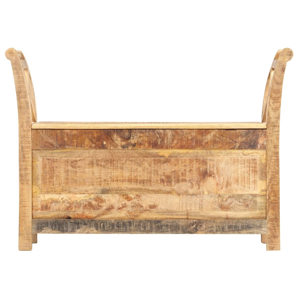 vidaXL Hall Bench 40.6"x13"x28.3" Solid Mango Wood-0