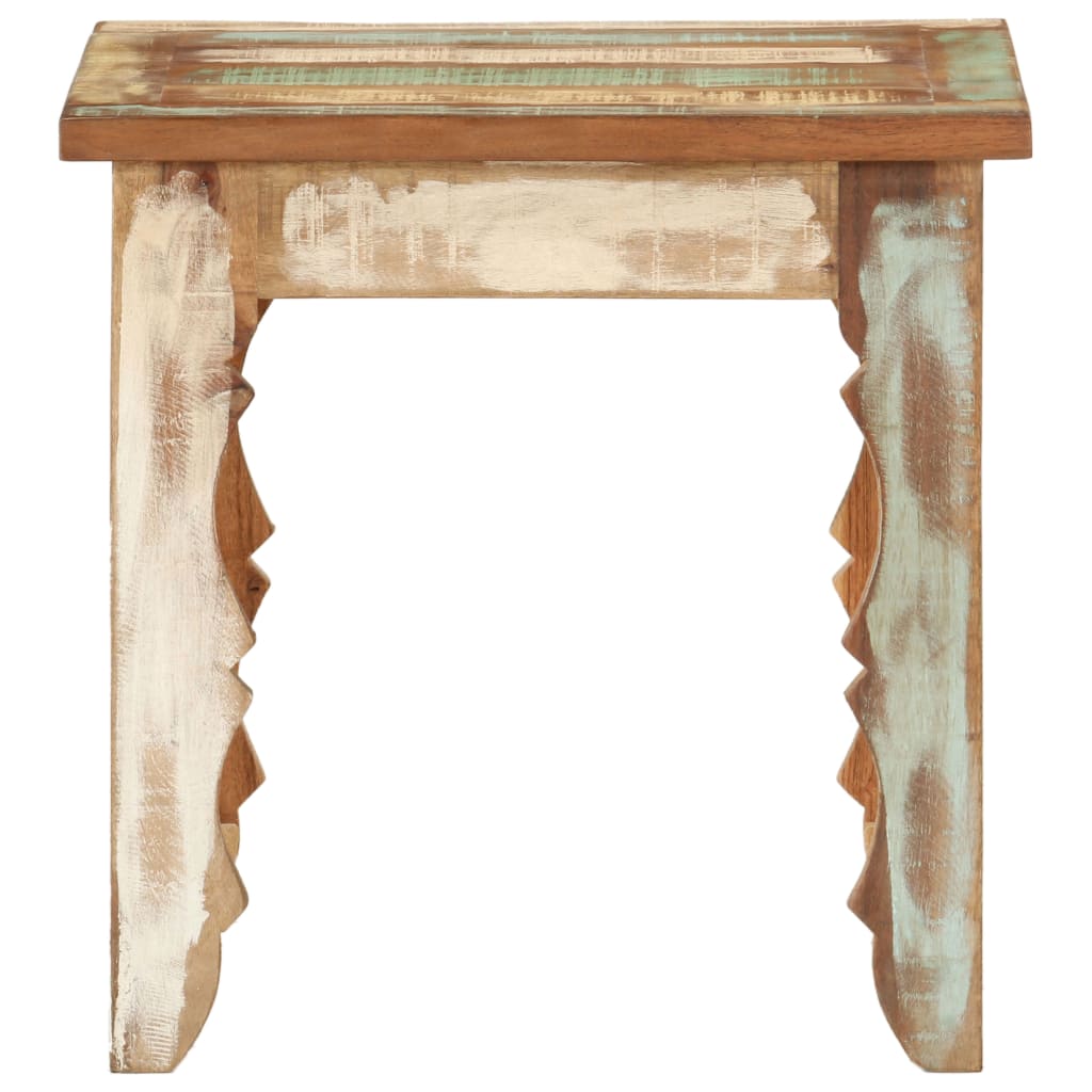 vidaXL Coffee Table Accent Console Table for Living Room Solid Reclaimed Wood-7