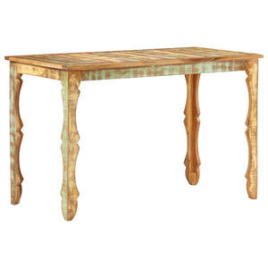 vidaXL Dining Table 47.2"x23.6"x29.9" Solid Reclaimed Wood-6