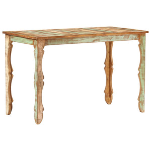 vidaXL Dining Table 47.2"x23.6"x29.9" Solid Reclaimed Wood-9