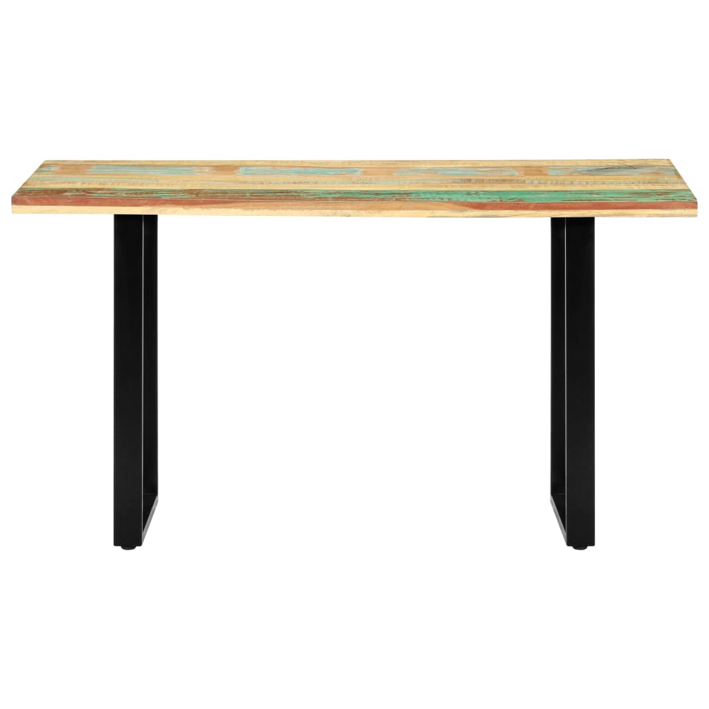 vidaXL Dining Table 55.1"x27.6"x29.9" Solid Reclaimed Wood-1