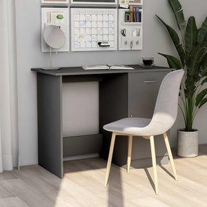 vidaXL Desk Standing Computer Desk Office Desk with Drawer Engineered Wood-6