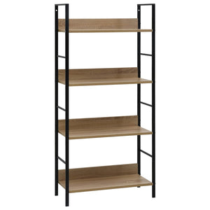 vidaXL Book Shelf Storage Bookcase Rack Organizer Furniture Engineered Wood-19