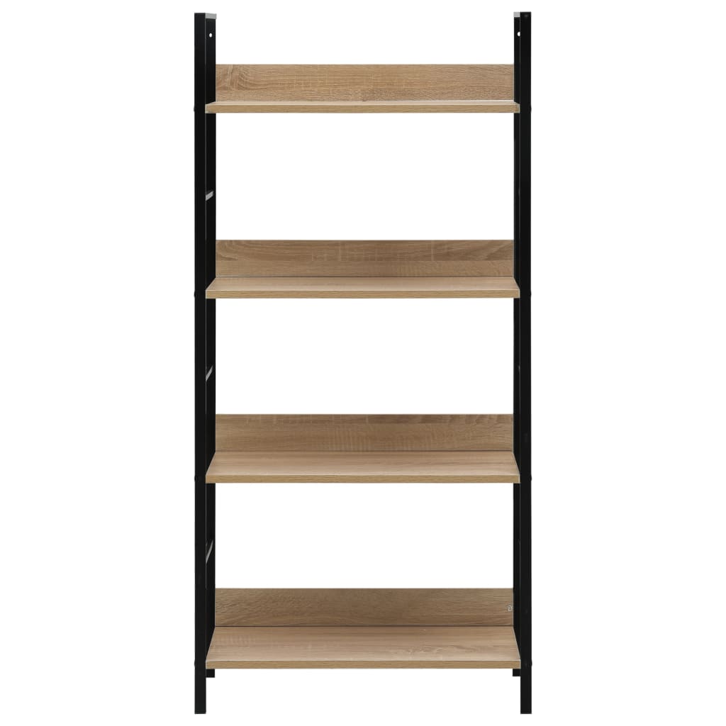 vidaXL Book Shelf Storage Bookcase Rack Organizer Furniture Engineered Wood-33