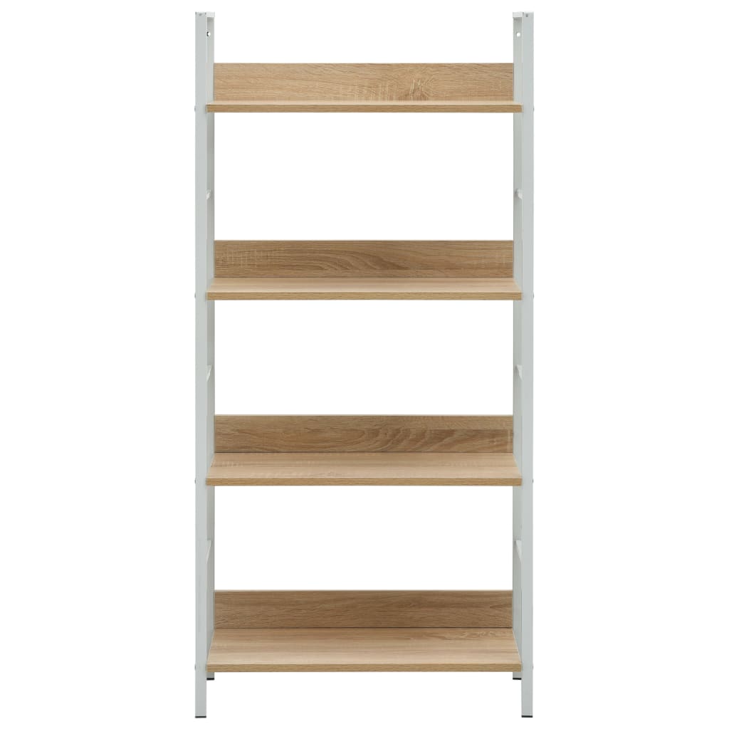 vidaXL Book Shelf Storage Bookcase Rack Organizer Furniture Engineered Wood-16