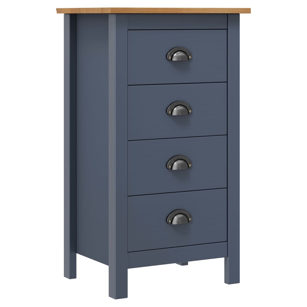 vidaXL Sideboard Storage Side Cabinet Furniture Living Room Solid Wood Pine-0