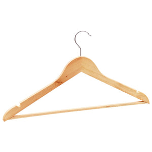 vidaXL Clothes Hanger Set Coat Hanger Clothes Organizer Non-slip Hardwood-13