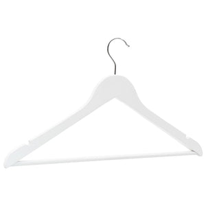 vidaXL Clothes Hanger Set Coat Hanger Clothes Organizer Non-slip Hardwood-28