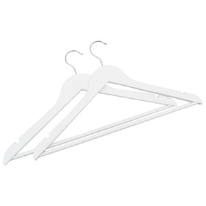 vidaXL Clothes Hanger Set Coat Hanger Clothes Organizer Non-slip Hardwood-19