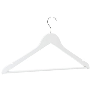 vidaXL Clothes Hanger Set Coat Hanger Clothes Organizer Non-slip Hardwood-23