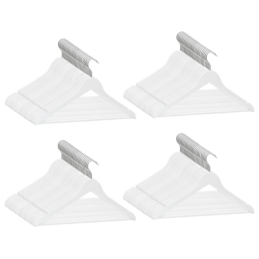 vidaXL Clothes Hanger Set Coat Hanger Clothes Organizer Non-slip Hardwood-31