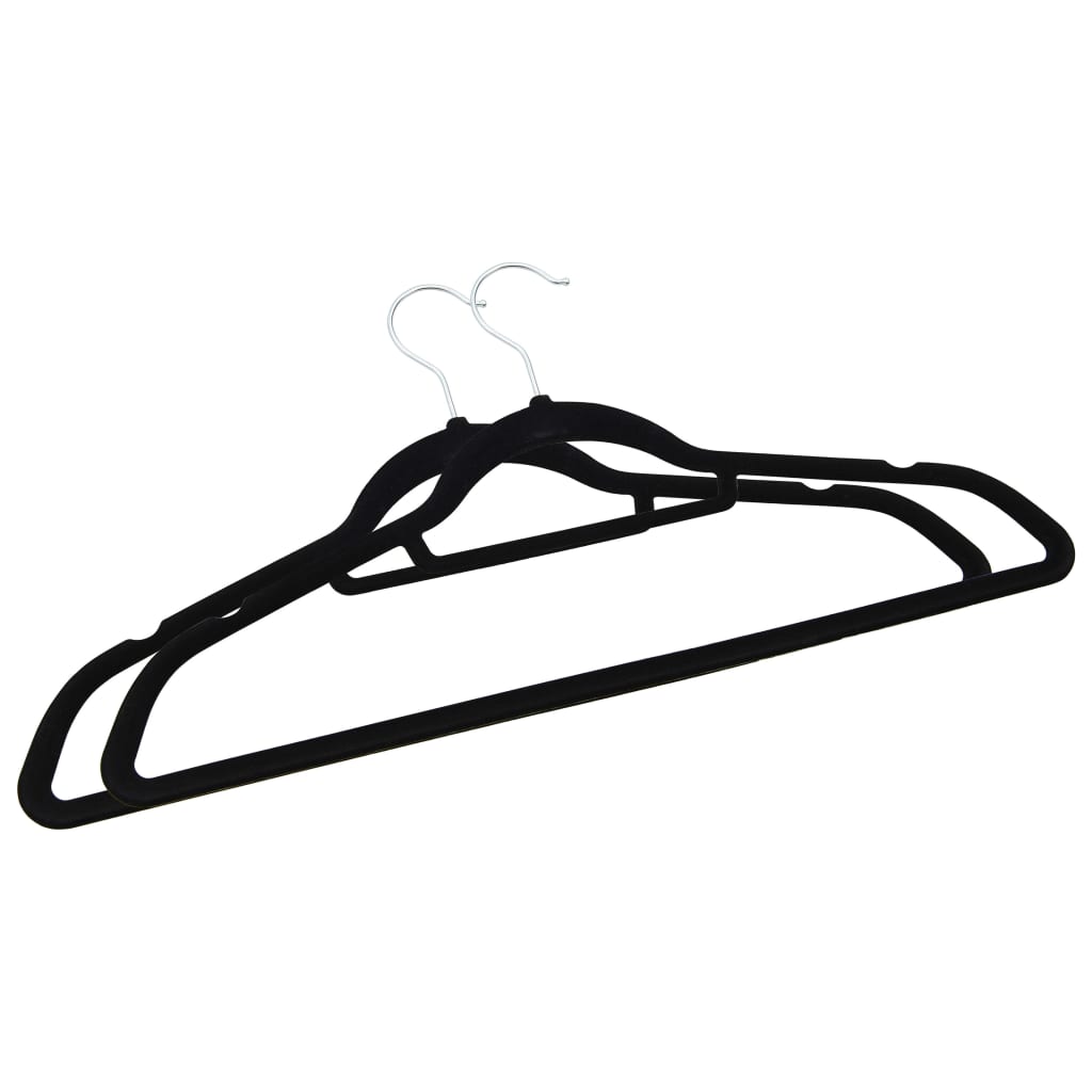 vidaXL Clothes Hanger Set Coat Hanger Clothes Organizer Rack Anti-slip Velvet-48