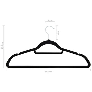 vidaXL Clothes Hanger Set Coat Hanger Clothes Organizer Rack Anti-slip Velvet-30