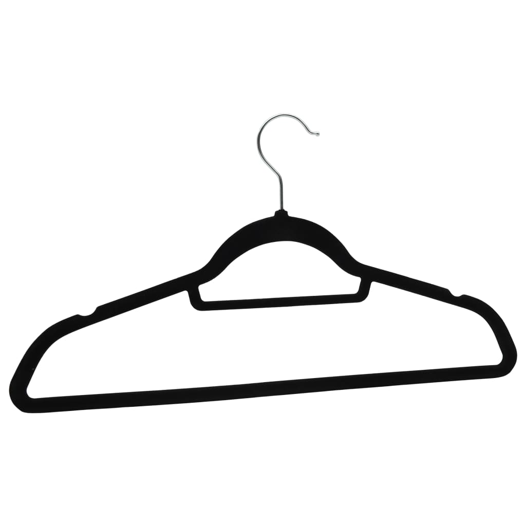 vidaXL Clothes Hanger Set Coat Hanger Clothes Organizer Rack Anti-slip Velvet-12