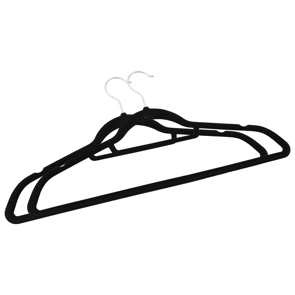 vidaXL Clothes Hanger Set Coat Hanger Clothes Organizer Rack Anti-slip Velvet-28