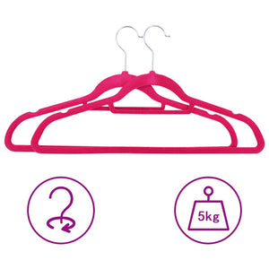 vidaXL Clothes Hanger Set Coat Hanger Clothes Organizer Rack Anti-slip Velvet-41