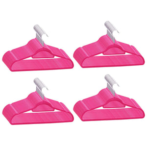 vidaXL Clothes Hanger Set Coat Hanger Clothes Organizer Rack Anti-slip Velvet-50