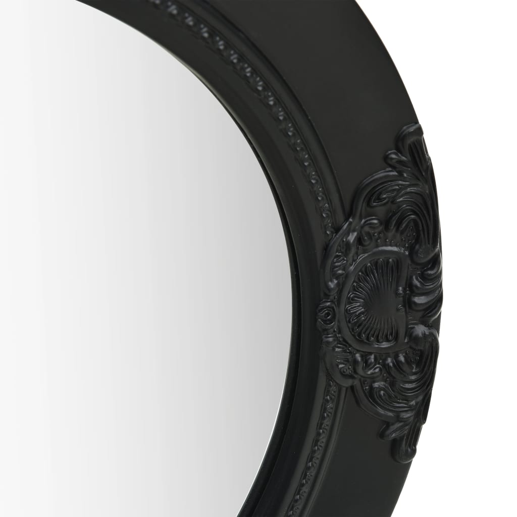 vidaXL Wall Mirror Bathroom Mirror with Baroque Style Decorative Vanity Mirror-8