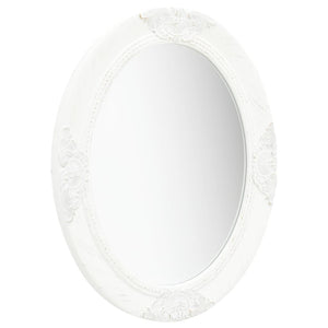 vidaXL Wall Mirror Bathroom Mirror with Baroque Style Decorative Vanity Mirror-20
