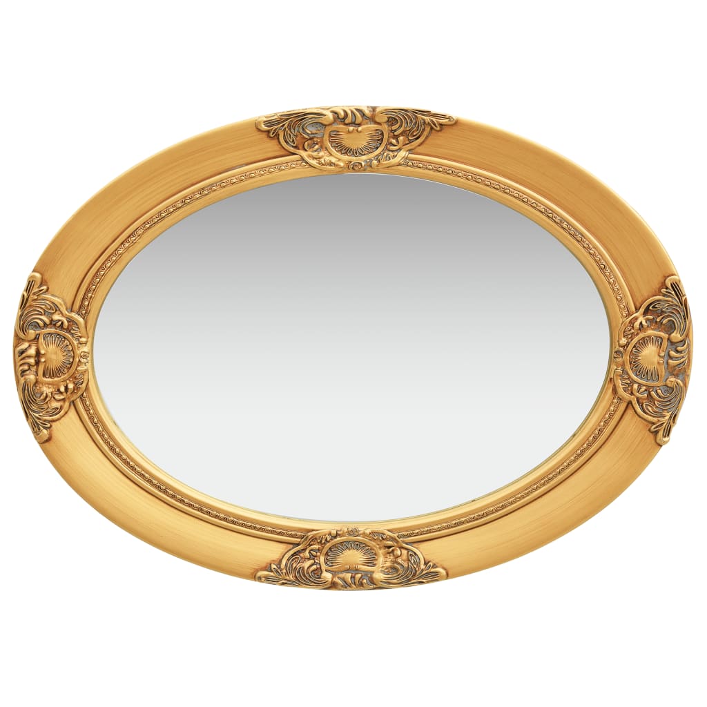 vidaXL Wall Mirror Bathroom Mirror with Baroque Style Decorative Vanity Mirror-58