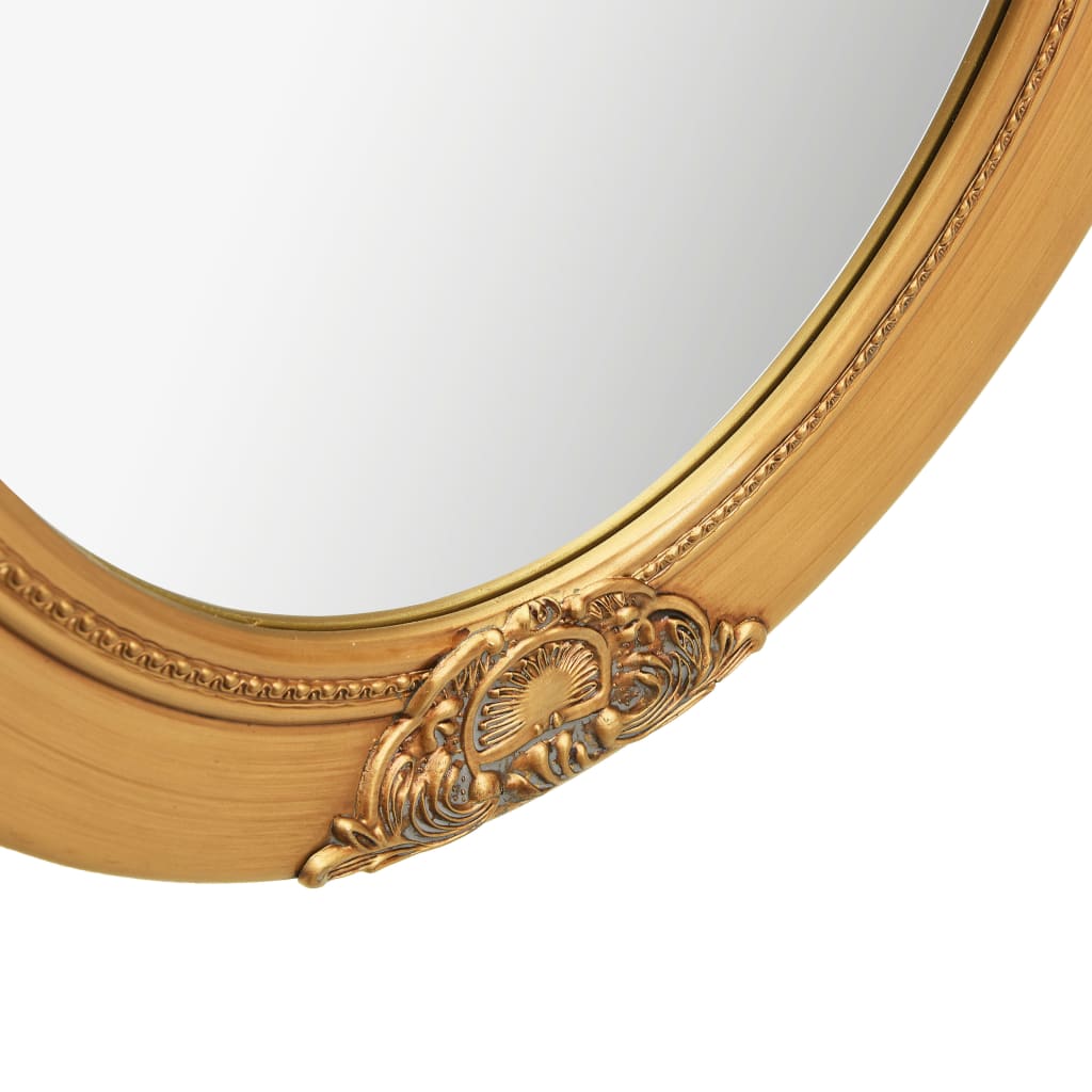 vidaXL Wall Mirror Bathroom Mirror with Baroque Style Decorative Vanity Mirror-36