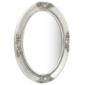 vidaXL Wall Mirror Bathroom Mirror with Baroque Style Decorative Vanity Mirror-9