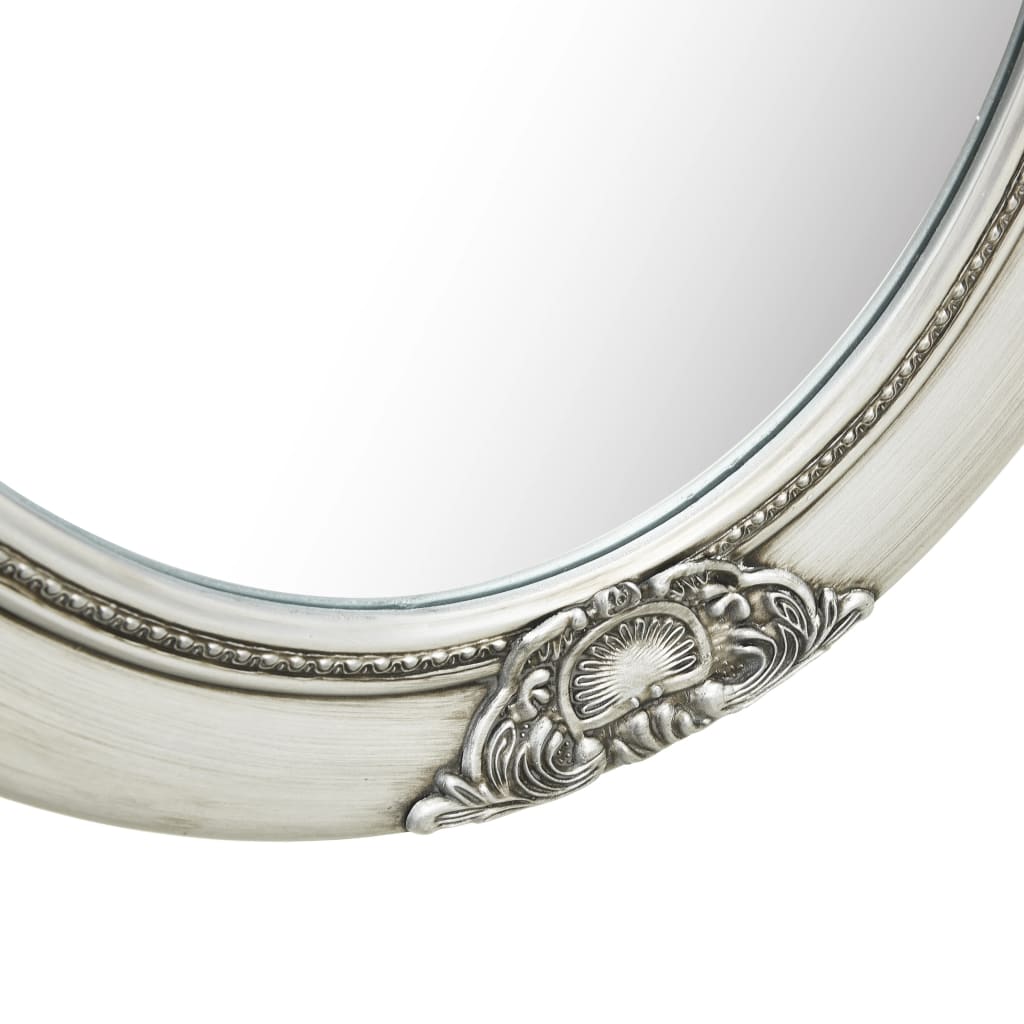 vidaXL Wall Mirror Bathroom Mirror with Baroque Style Decorative Vanity Mirror-48