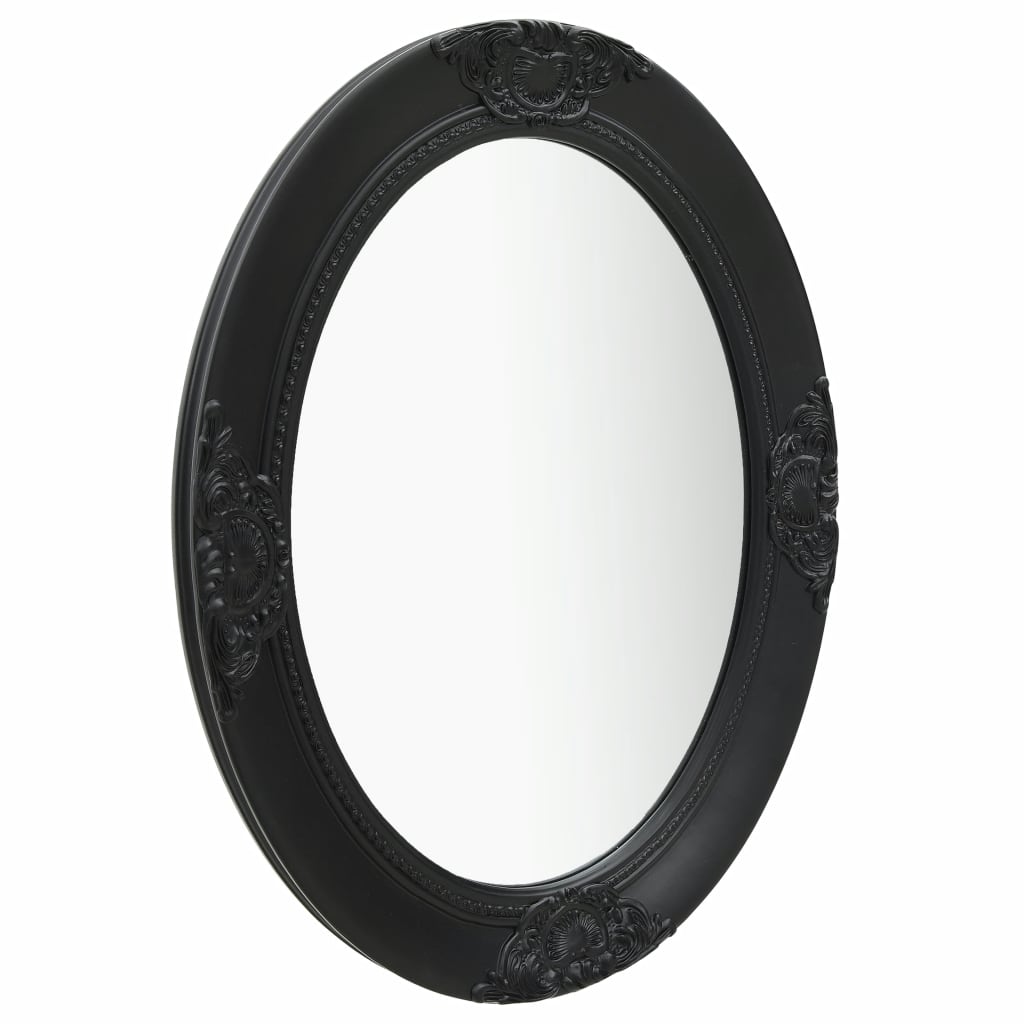 vidaXL Wall Mirror Bathroom Mirror with Baroque Style Decorative Vanity Mirror-27