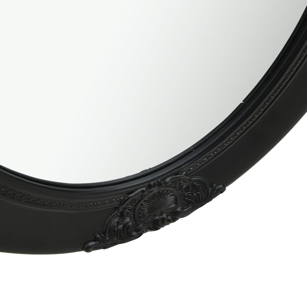 vidaXL Wall Mirror Bathroom Mirror with Baroque Style Decorative Vanity Mirror-60