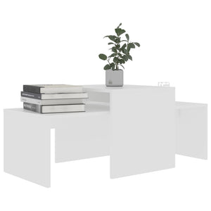 vidaXL Coffee Table Set Nesting Sofa End Table for Living Room Engineered Wood-57