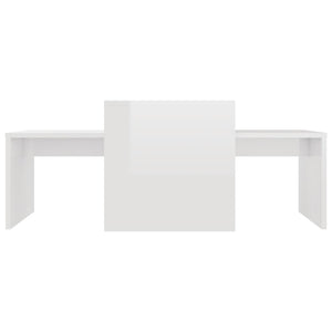 vidaXL Coffee Table Set Nesting Sofa End Table for Living Room Engineered Wood-56