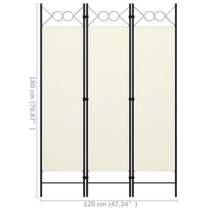 vidaXL Room Divider Freestanding Folding Privacy Screen for Room Separation-38