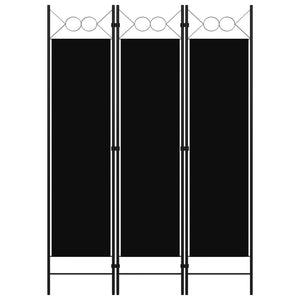 vidaXL Room Divider Freestanding Folding Privacy Screen for Room Separation-3