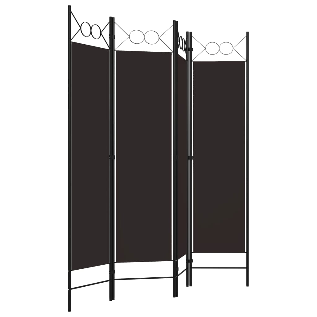 vidaXL Room Divider Freestanding Folding Privacy Screen for Room Separation-45