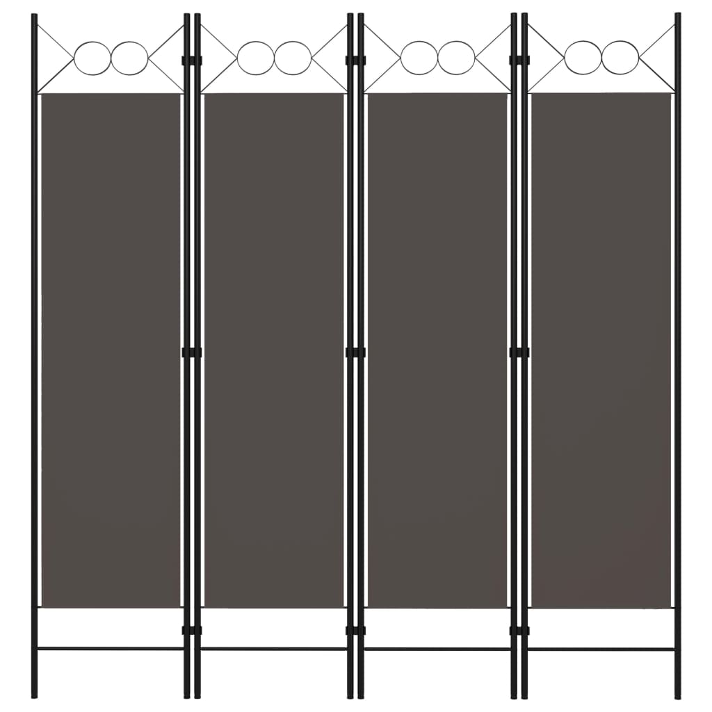 vidaXL Room Divider Freestanding Folding Privacy Screen for Room Separation-23