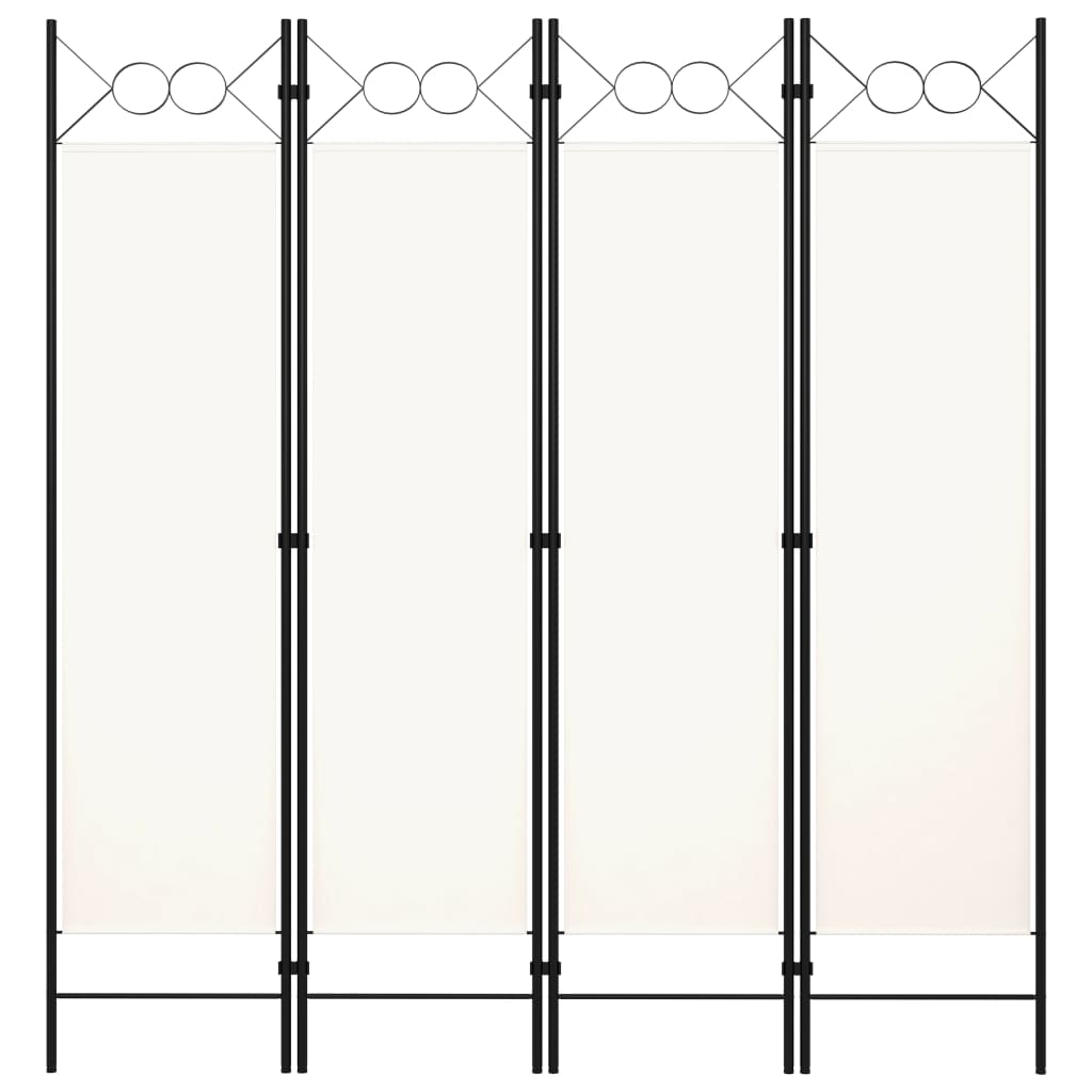 vidaXL Room Divider Freestanding Folding Privacy Screen for Room Separation-2