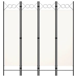 vidaXL Room Divider Freestanding Folding Privacy Screen for Room Separation-2