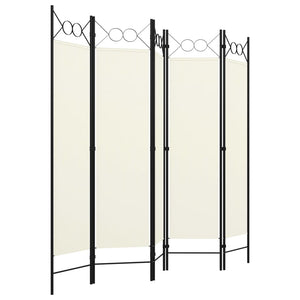 vidaXL Room Divider Freestanding Folding Privacy Screen for Room Separation-11