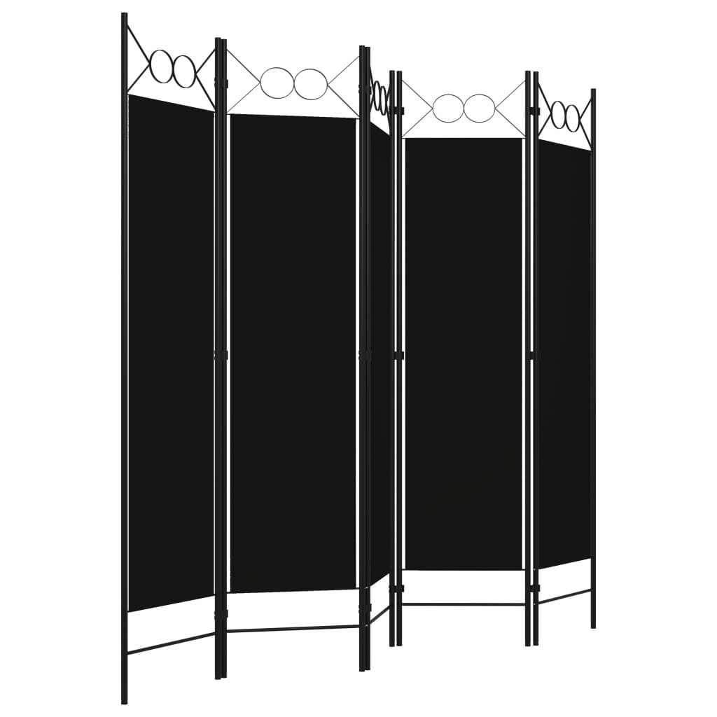 vidaXL Room Divider Freestanding Folding Privacy Screen for Room Separation-41