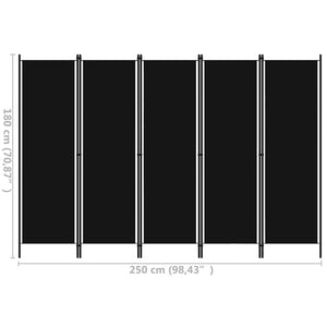 vidaXL Room Divider Freestanding Folding Privacy Screen for Room Separation-37