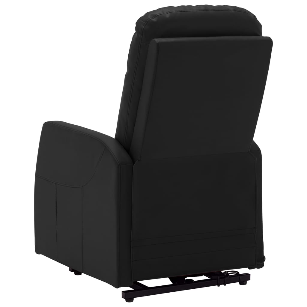vidaXL Power Lift Recliner Electric Lift Chair for Home Theater Faux Leather-2