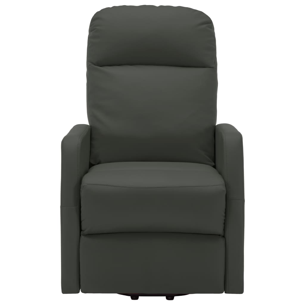 vidaXL Power Lift Recliner Electric Lift Chair for Home Theater Faux Leather-4